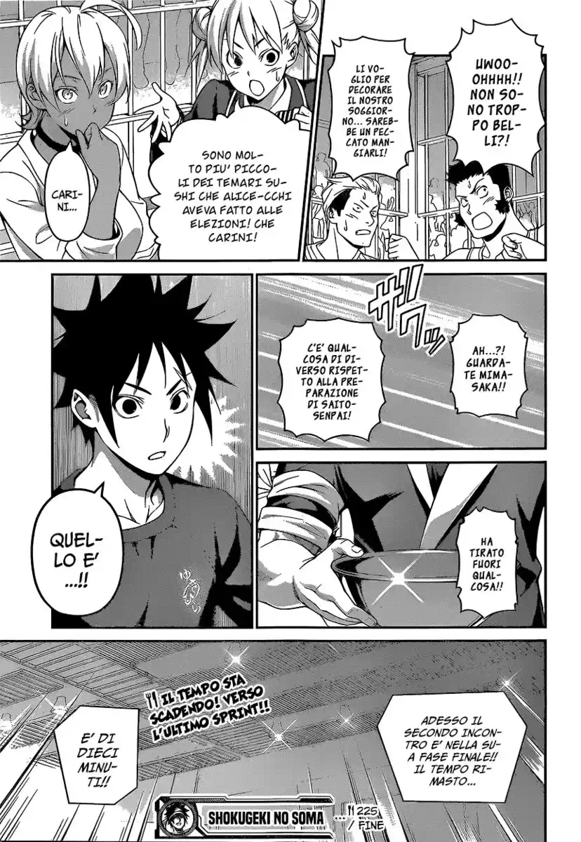 Shokugeki no Soma Capitolo 225 page 20