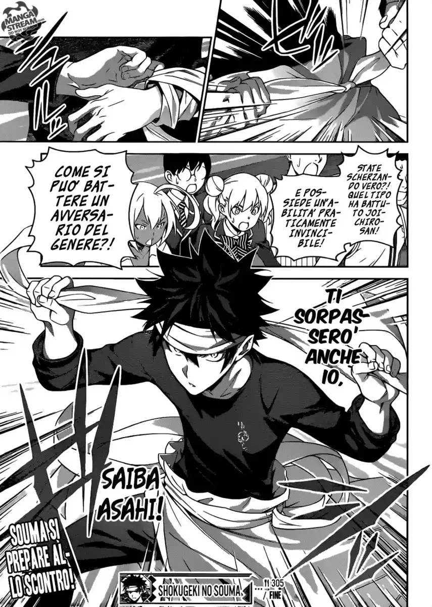 Shokugeki no Soma Capitolo 305 page 19