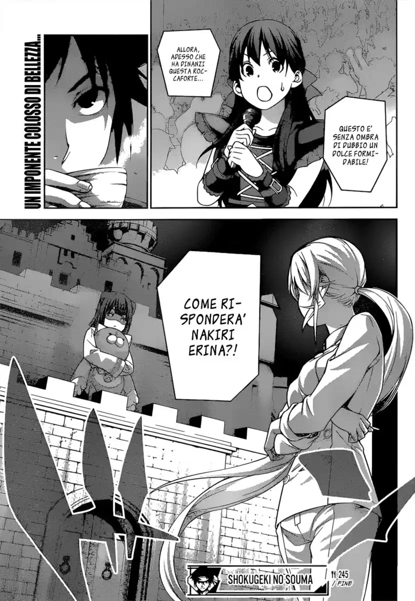 Shokugeki no Soma Capitolo 245 page 18