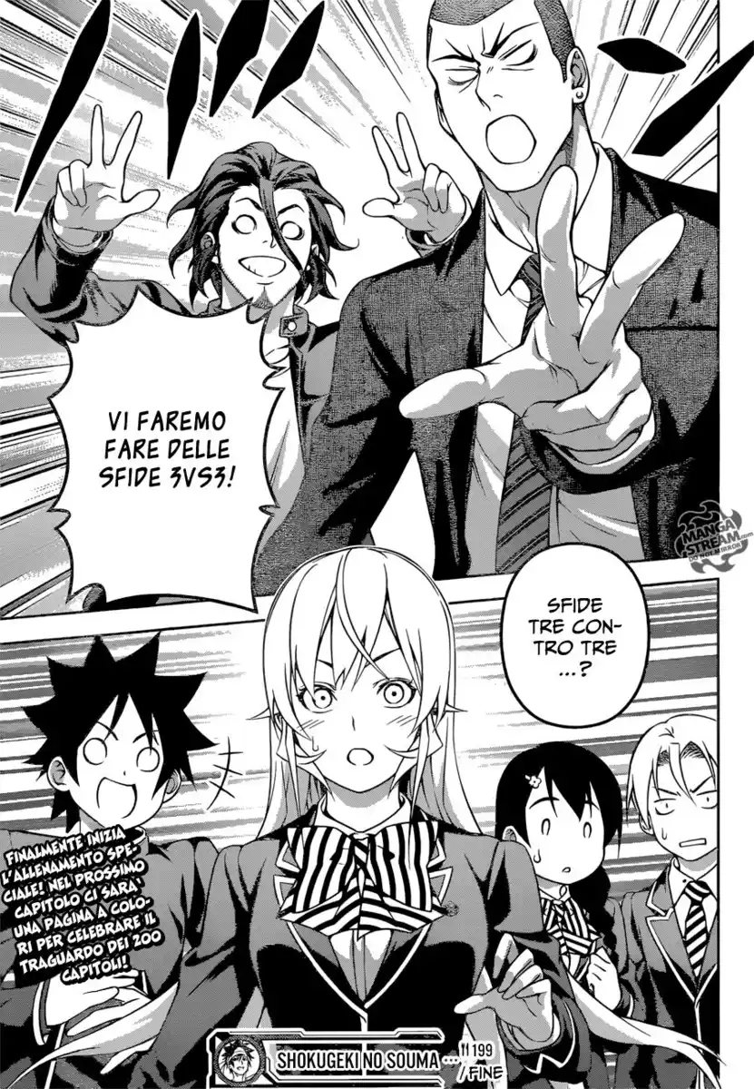 Shokugeki no Soma Capitolo 199 page 18