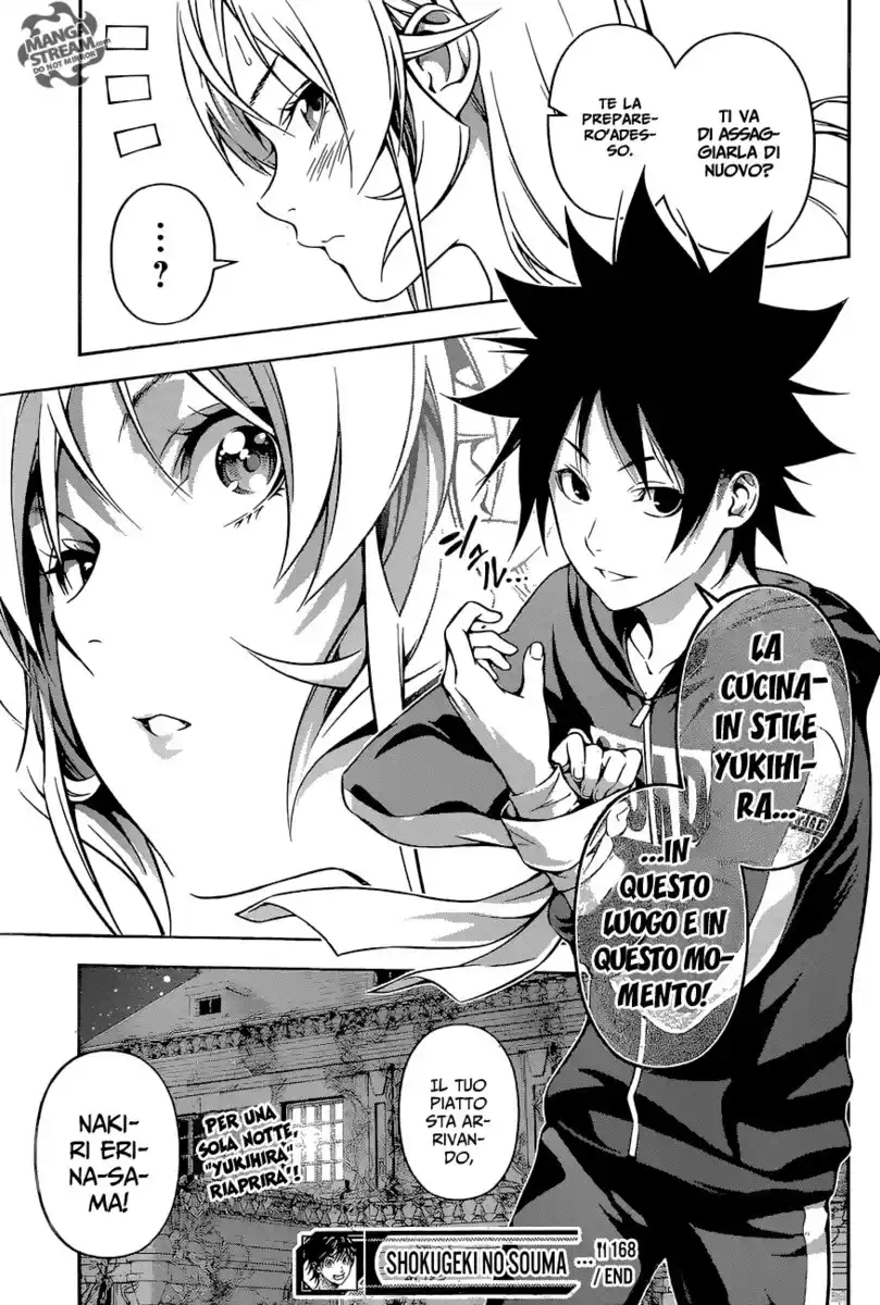 Shokugeki no Soma Capitolo 168 page 19