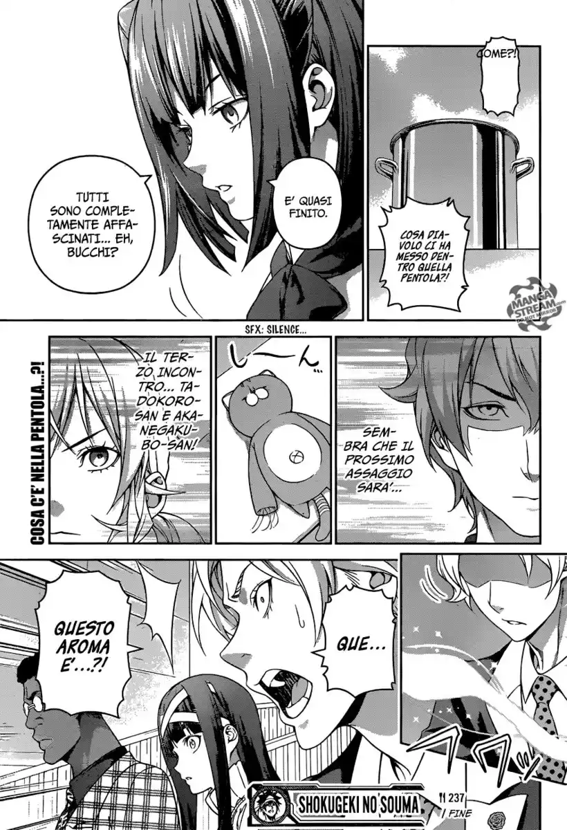 Shokugeki no Soma Capitolo 237 page 19