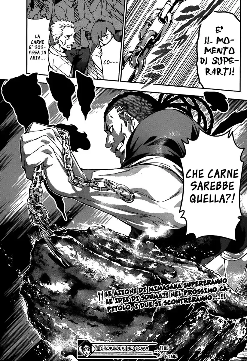 Shokugeki no Soma Capitolo 85 page 18