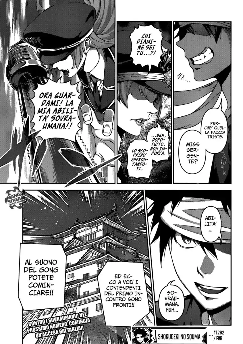 Shokugeki no Soma Capitolo 292 page 19