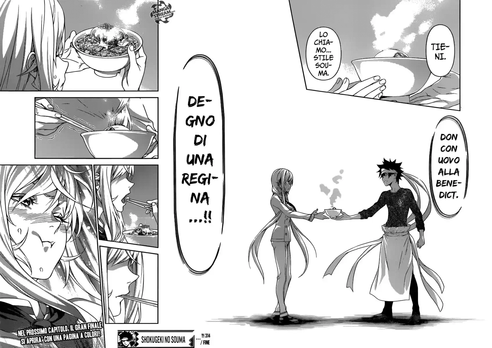 Shokugeki no Soma Capitolo 314 page 19