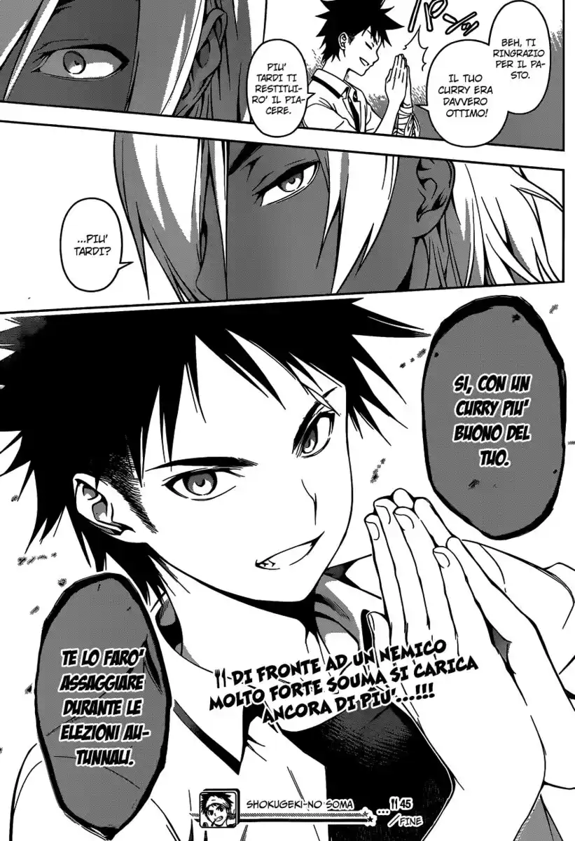 Shokugeki no Soma Capitolo 45 page 19