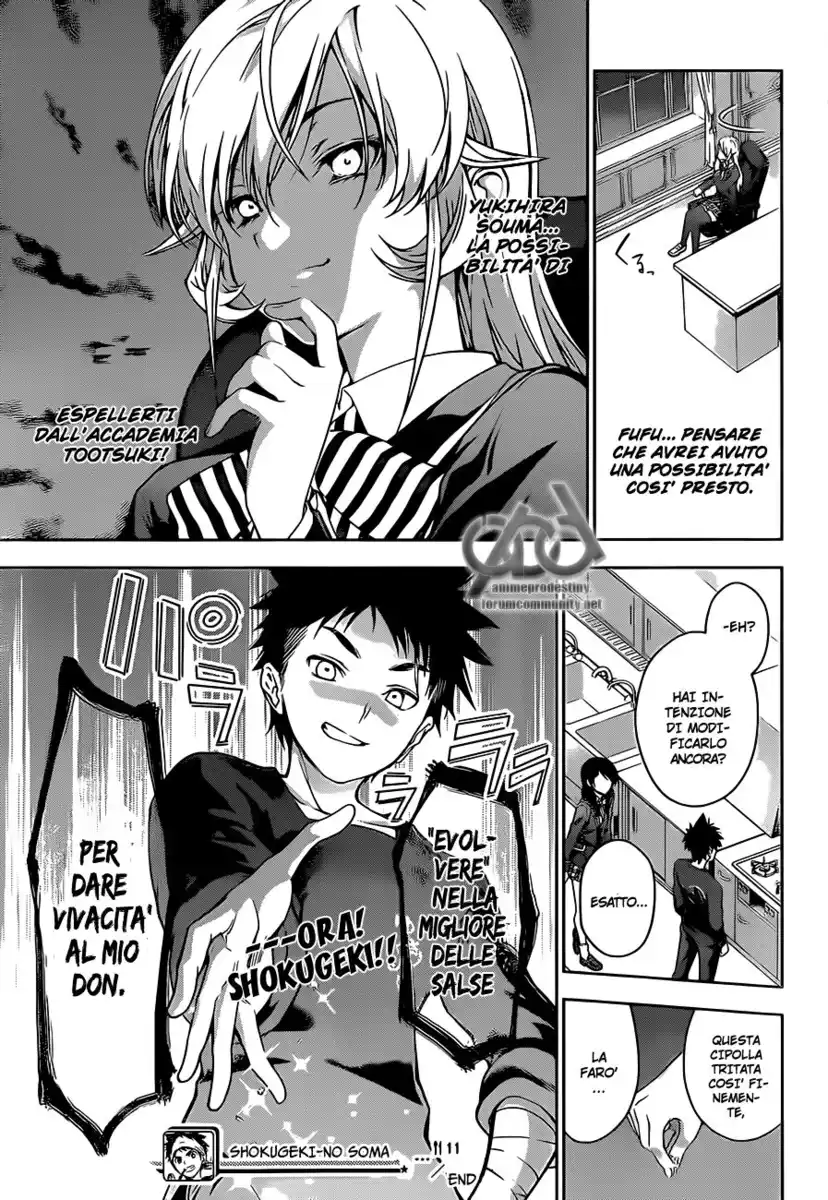 Shokugeki no Soma Capitolo 11 page 19