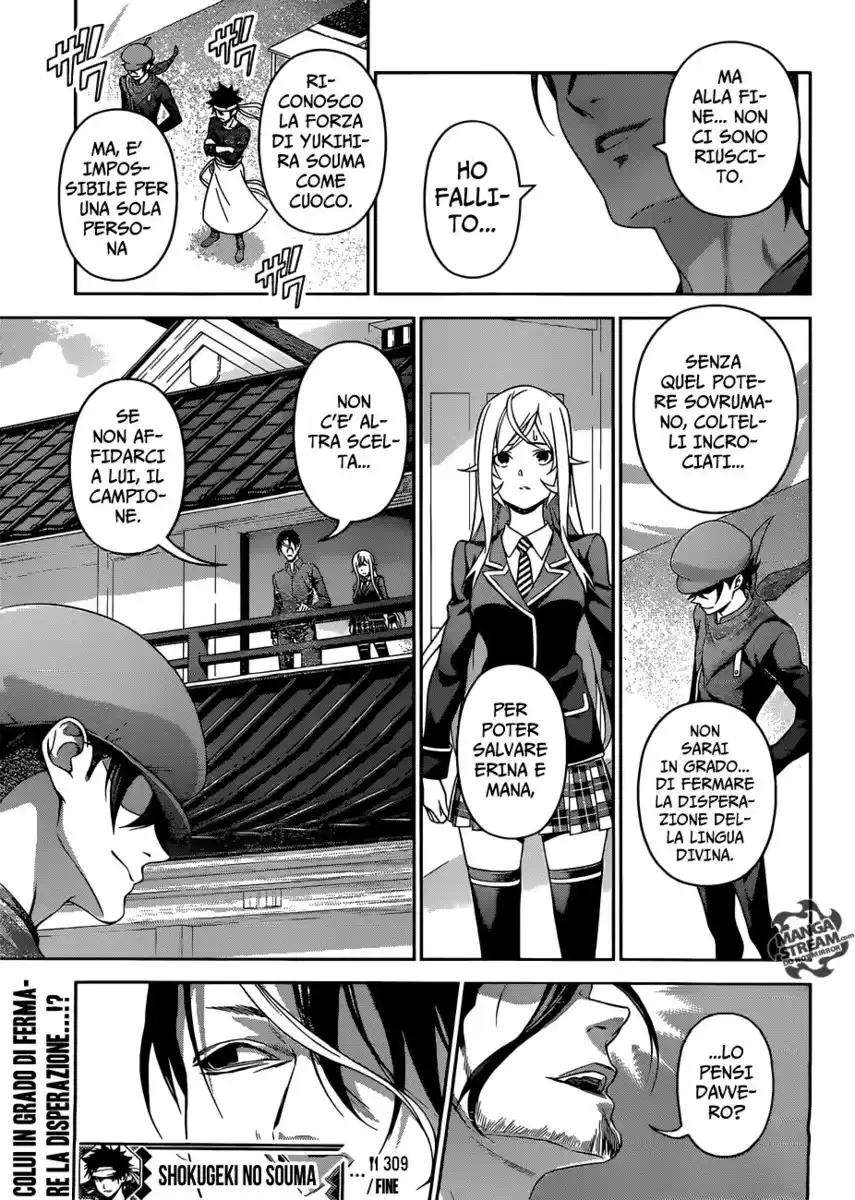 Shokugeki no Soma Capitolo 309 page 20