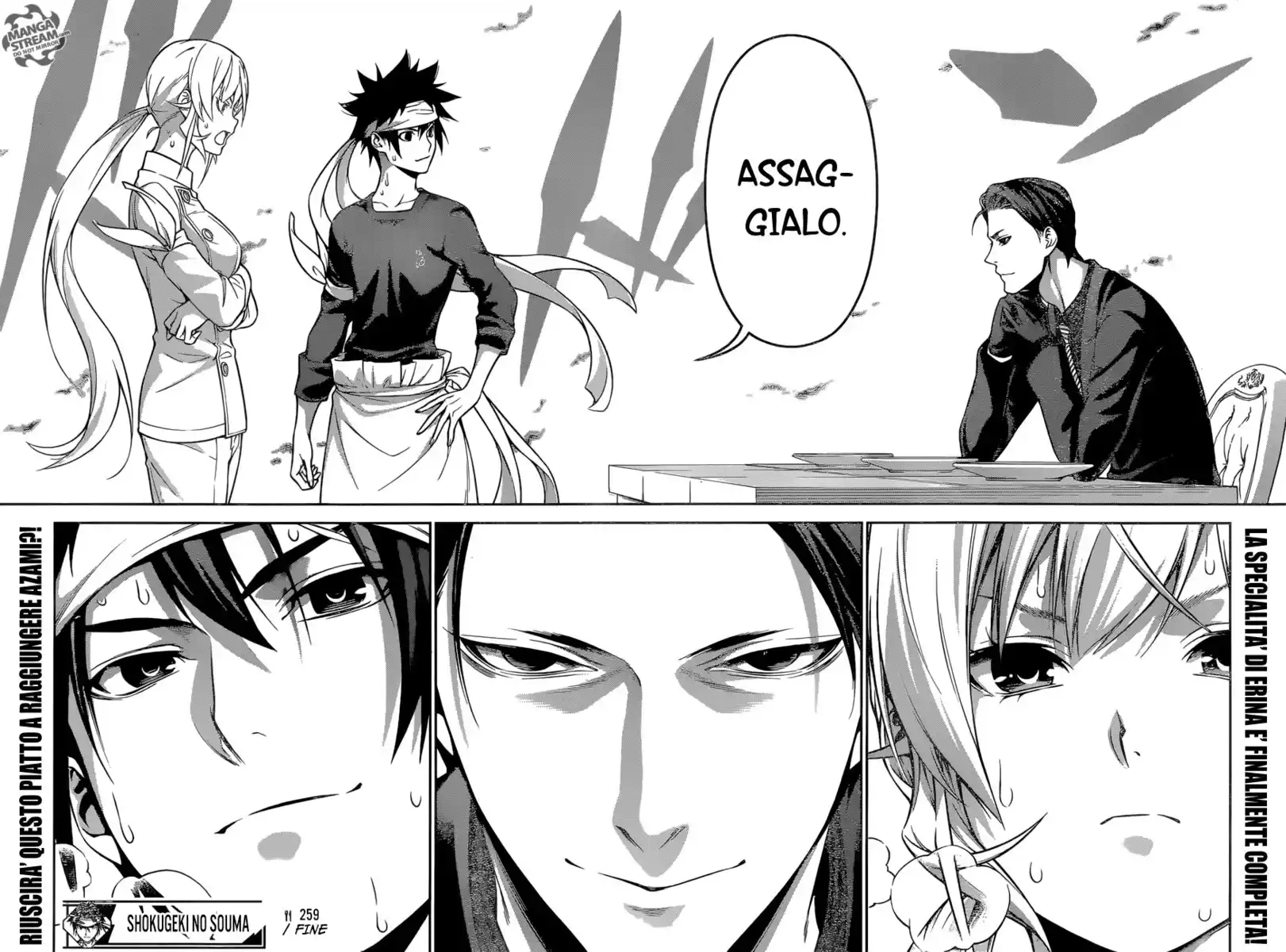 Shokugeki no Soma Capitolo 259 page 19