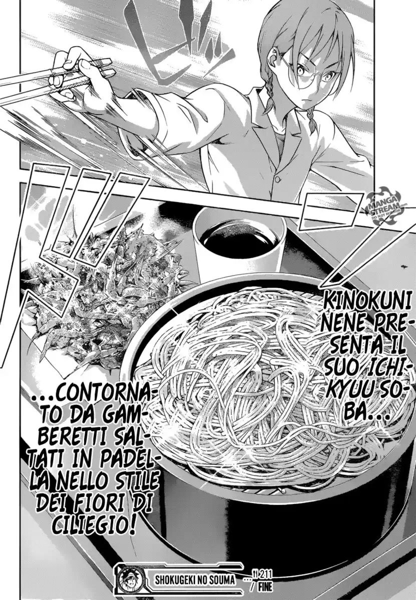 Shokugeki no Soma Capitolo 211 page 18