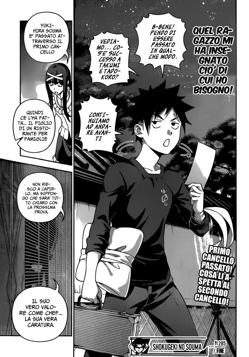 Shokugeki no Soma Capitolo 285 page 22