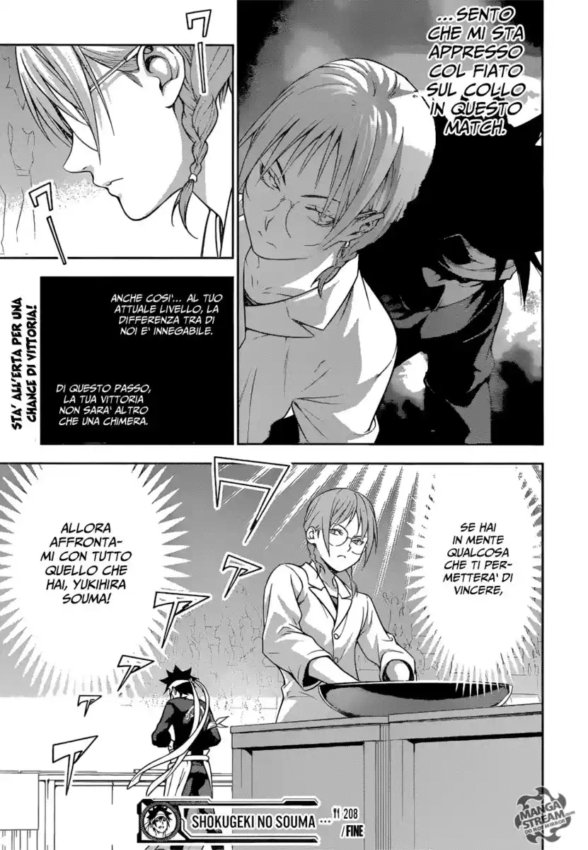 Shokugeki no Soma Capitolo 208 page 21