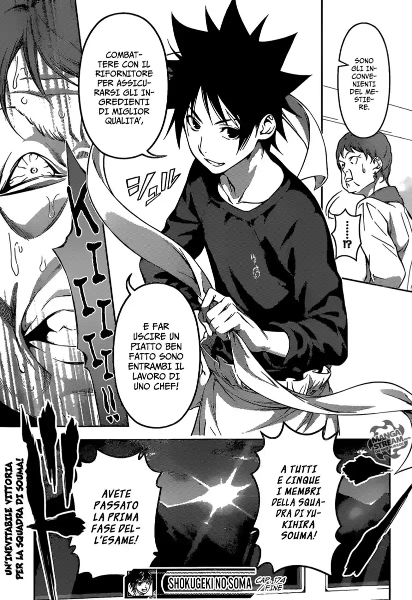 Shokugeki no Soma Capitolo 174 page 16