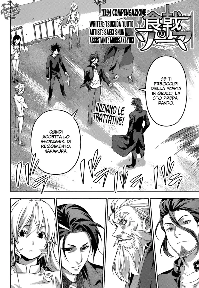 Shokugeki no Soma Capitolo 194 page 2