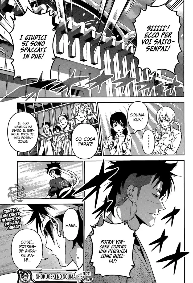 Shokugeki no Soma Capitolo 241 page 18