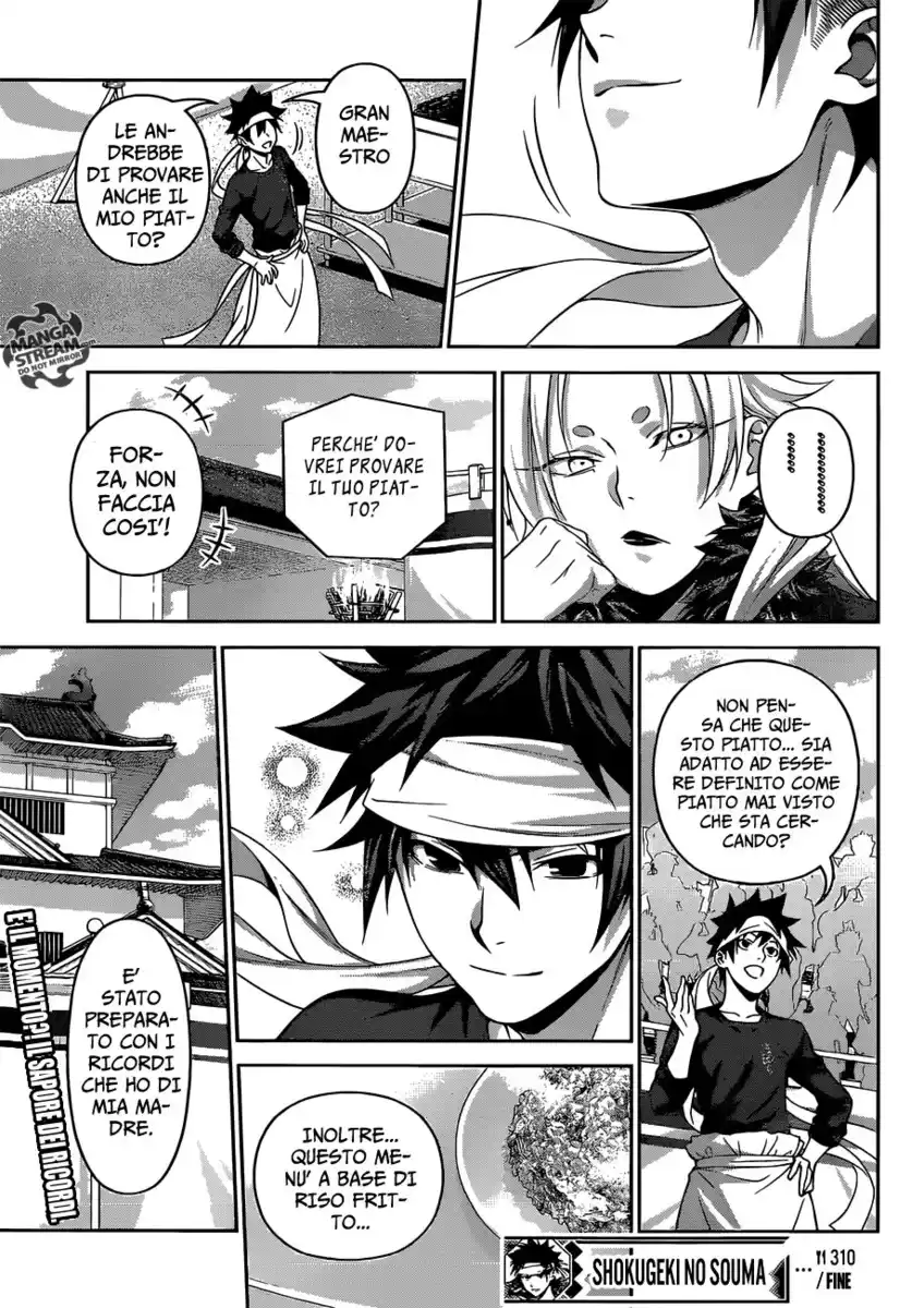 Shokugeki no Soma Capitolo 310 page 20