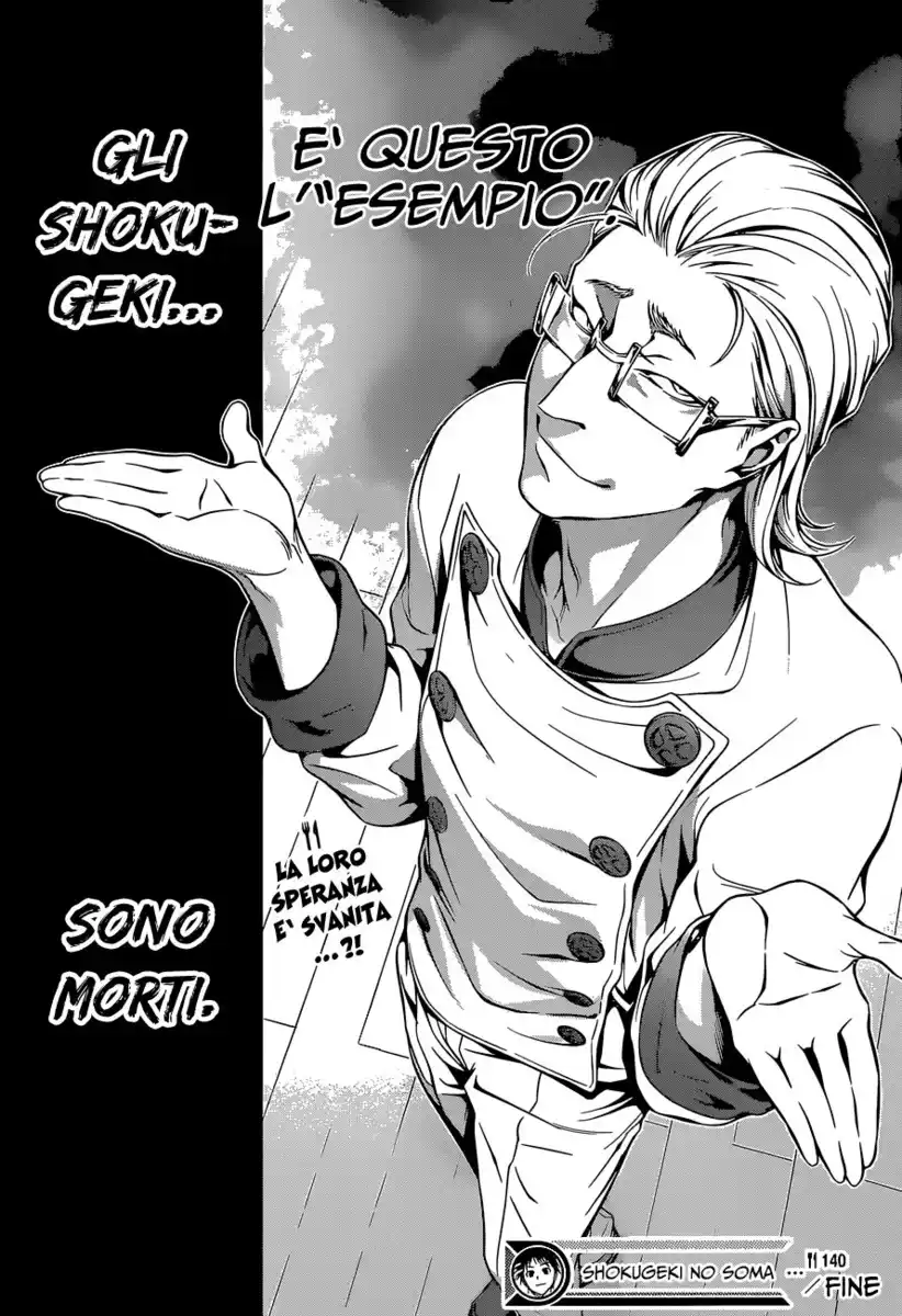 Shokugeki no Soma Capitolo 140 page 19