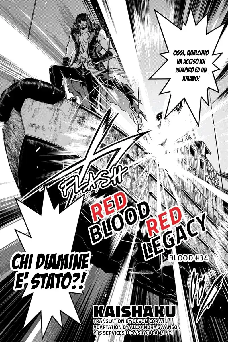 Red Blood Red Legacy Capitolo 34 page 1