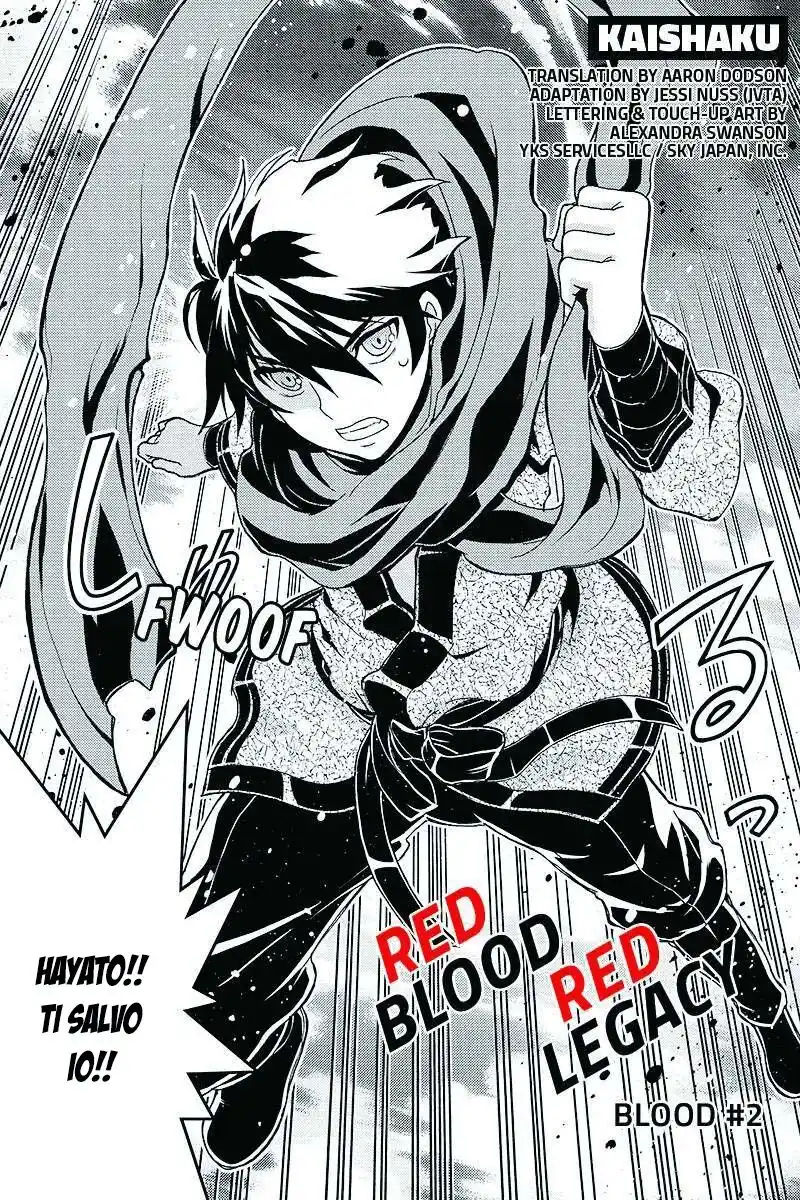 Red Blood Red Legacy Capitolo 02 page 1