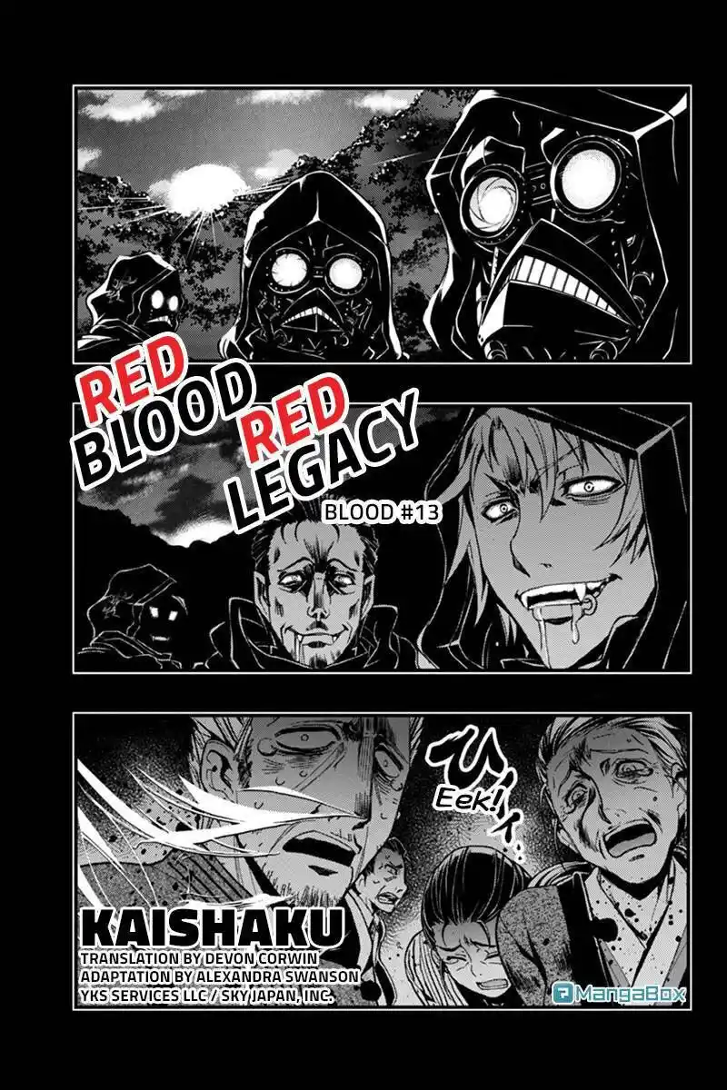 Red Blood Red Legacy Capitolo 13 page 1