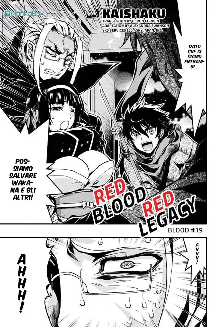 Red Blood Red Legacy Capitolo 19 page 1