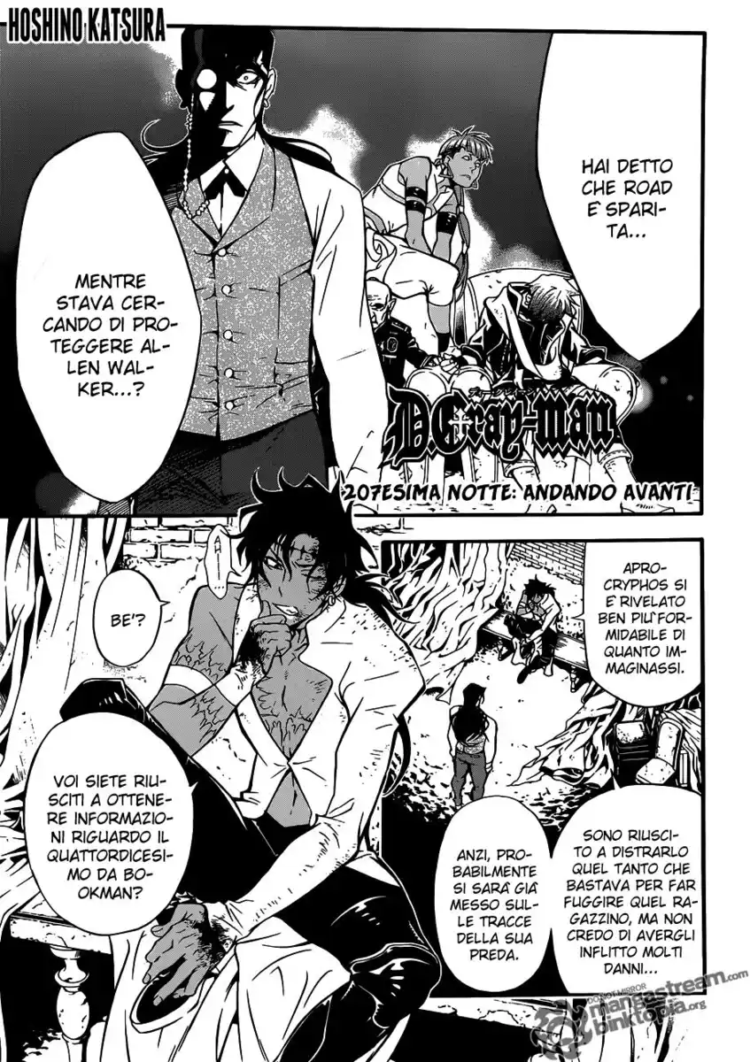 D.Gray-man Capitolo 207 page 2