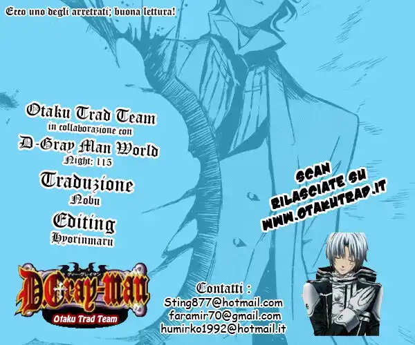 D.Gray-man Capitolo 115 page 1