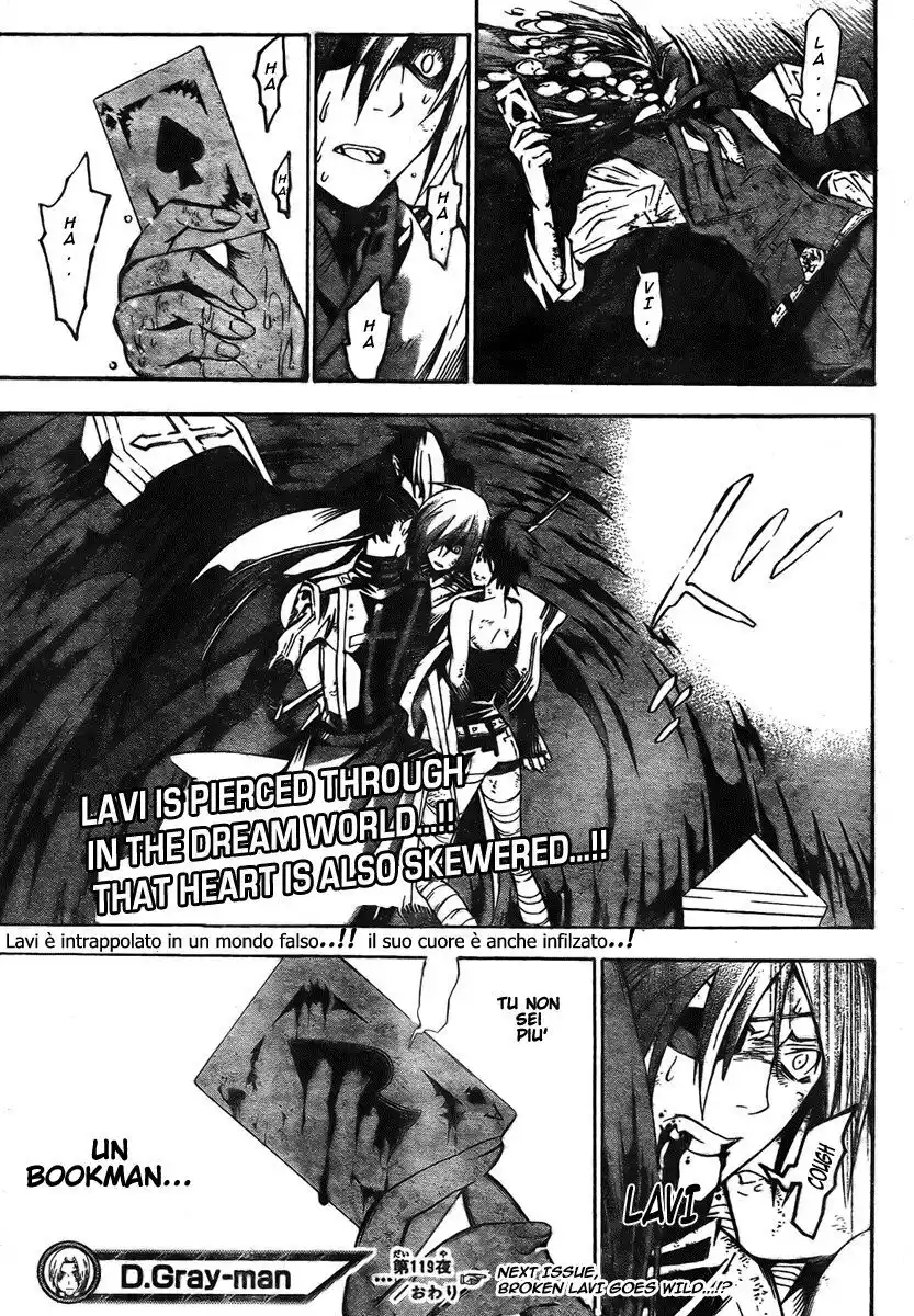 D.Gray-man Capitolo 119 page 18