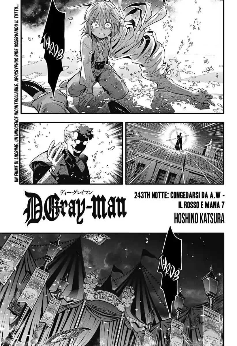 D.Gray-man Capitolo 243 page 6