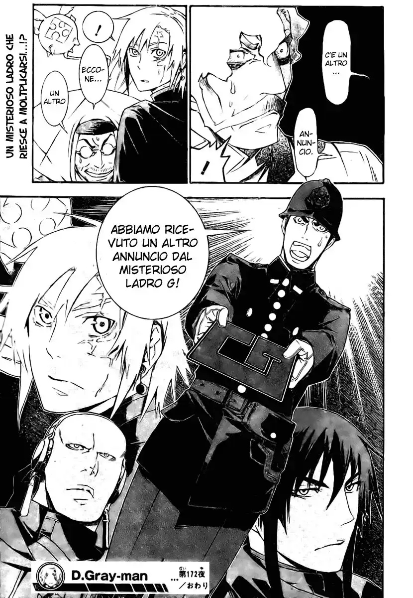 D.Gray-man Capitolo 172 page 21