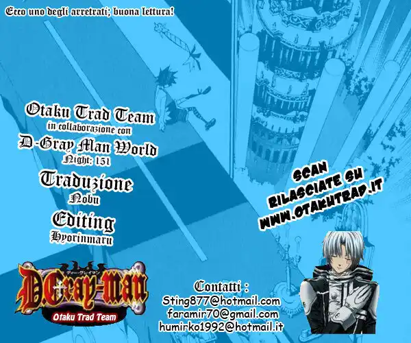 D.Gray-man Capitolo 111 page 1