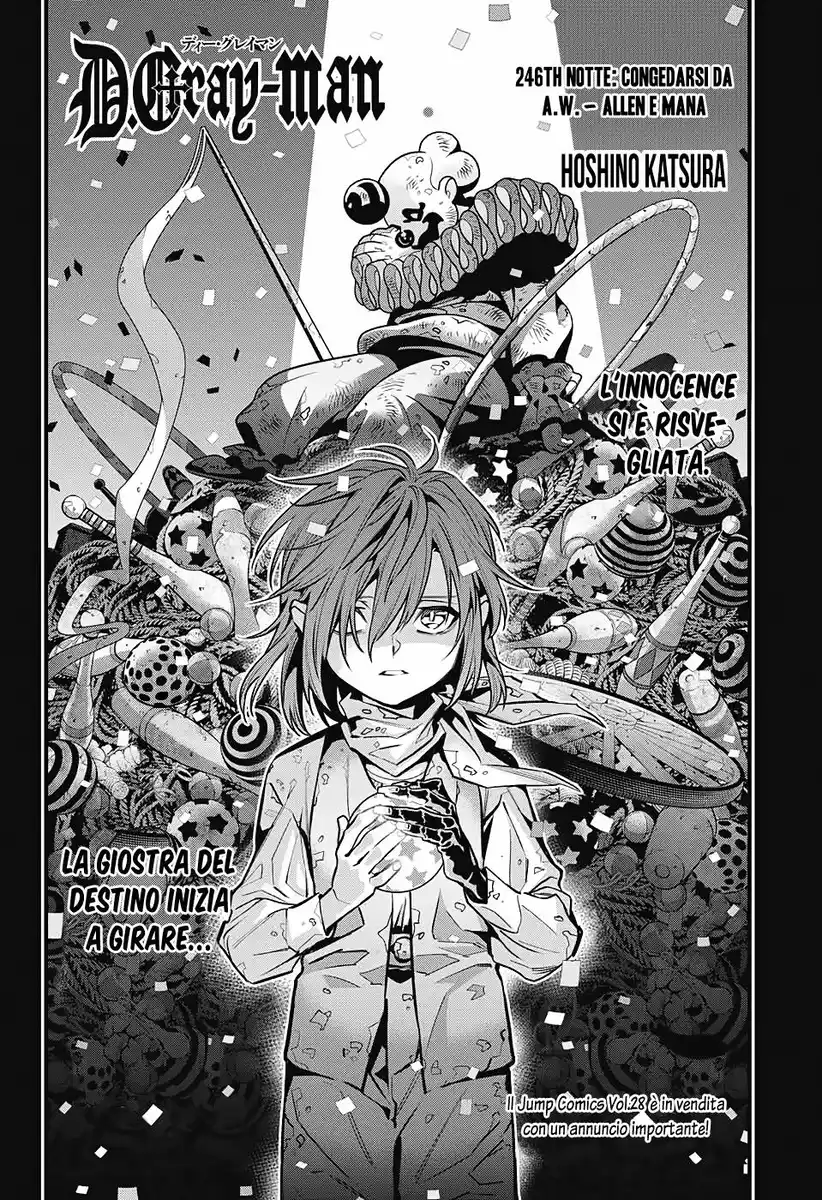 D.Gray-man Capitolo 246 page 4