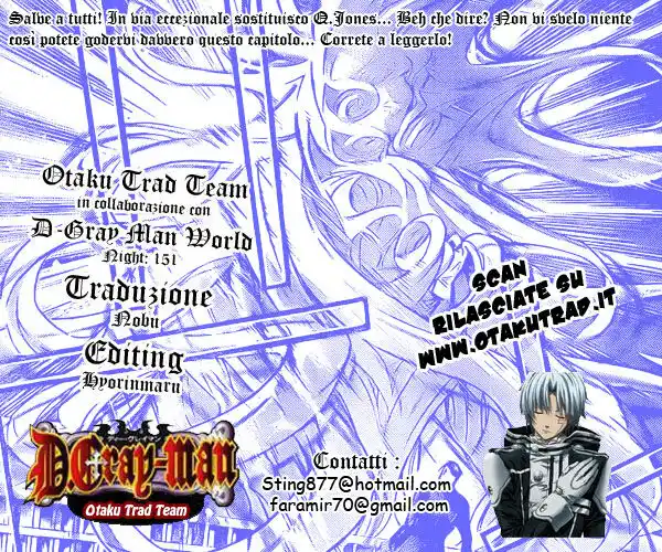 D.Gray-man Capitolo 151 page 1