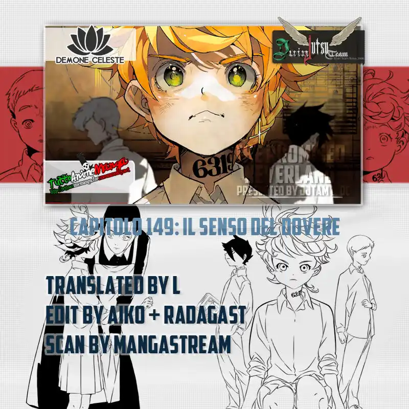 The Promised Neverland Capitolo 149 page 1