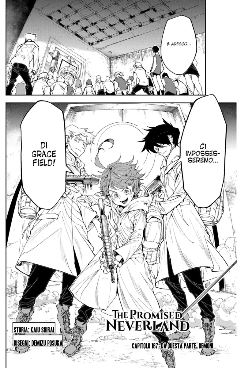 The Promised Neverland Capitolo 167 page 3