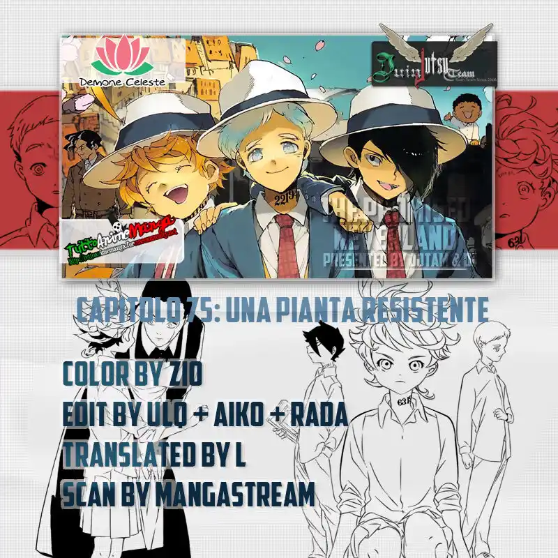 The Promised Neverland Capitolo 75 page 1