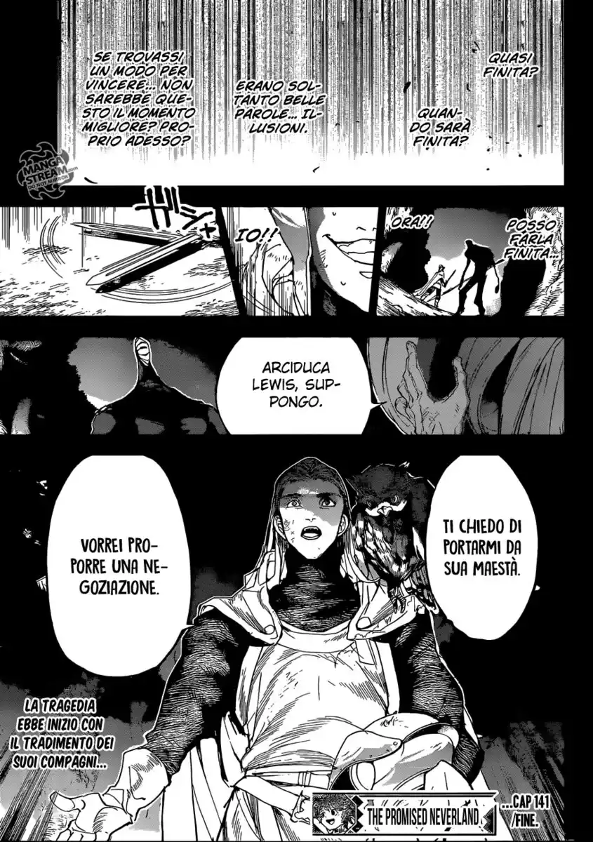 The Promised Neverland Capitolo 141 page 19