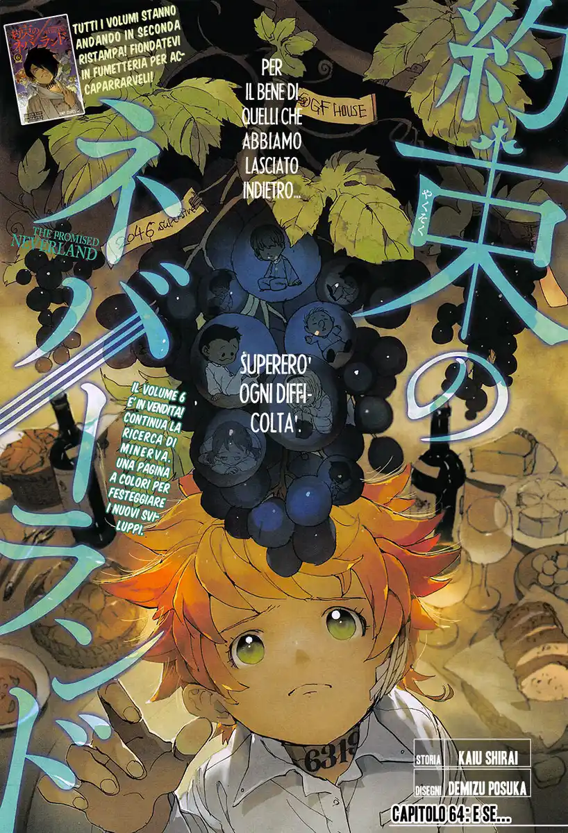 The Promised Neverland Capitolo 64 page 1