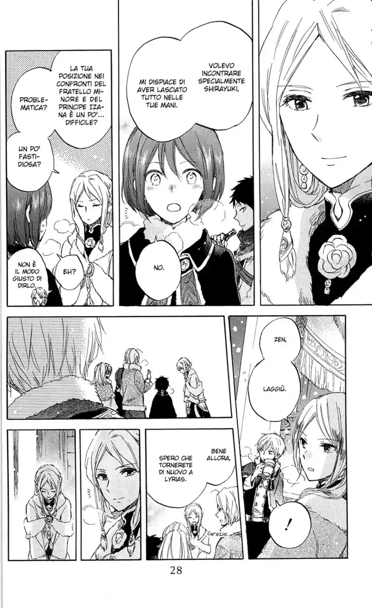 Akagami no Shirayukihime Capitolo 40 page 25