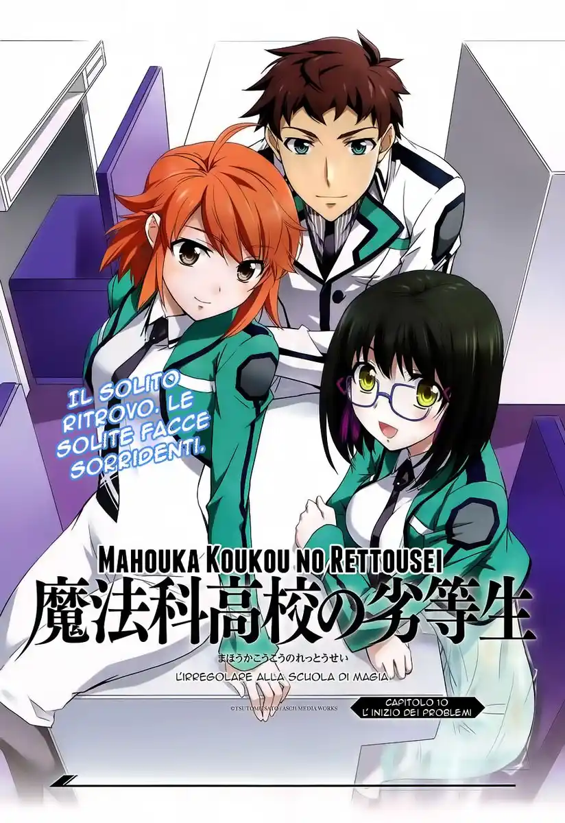 Mahouka Koukou no Rettousei - Nyuugaku Hen Capitolo 10 page 3