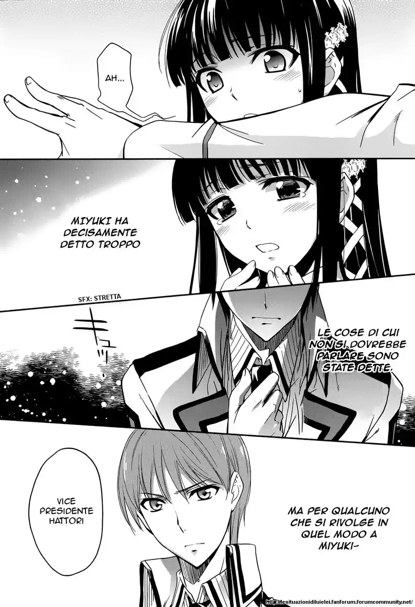 Mahouka Koukou no Rettousei - Nyuugaku Hen Capitolo 06 page 11