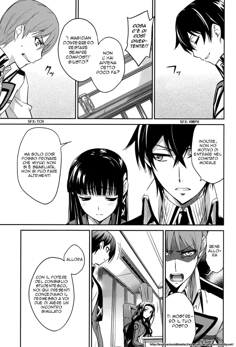 Mahouka Koukou no Rettousei - Nyuugaku Hen Capitolo 06 page 13