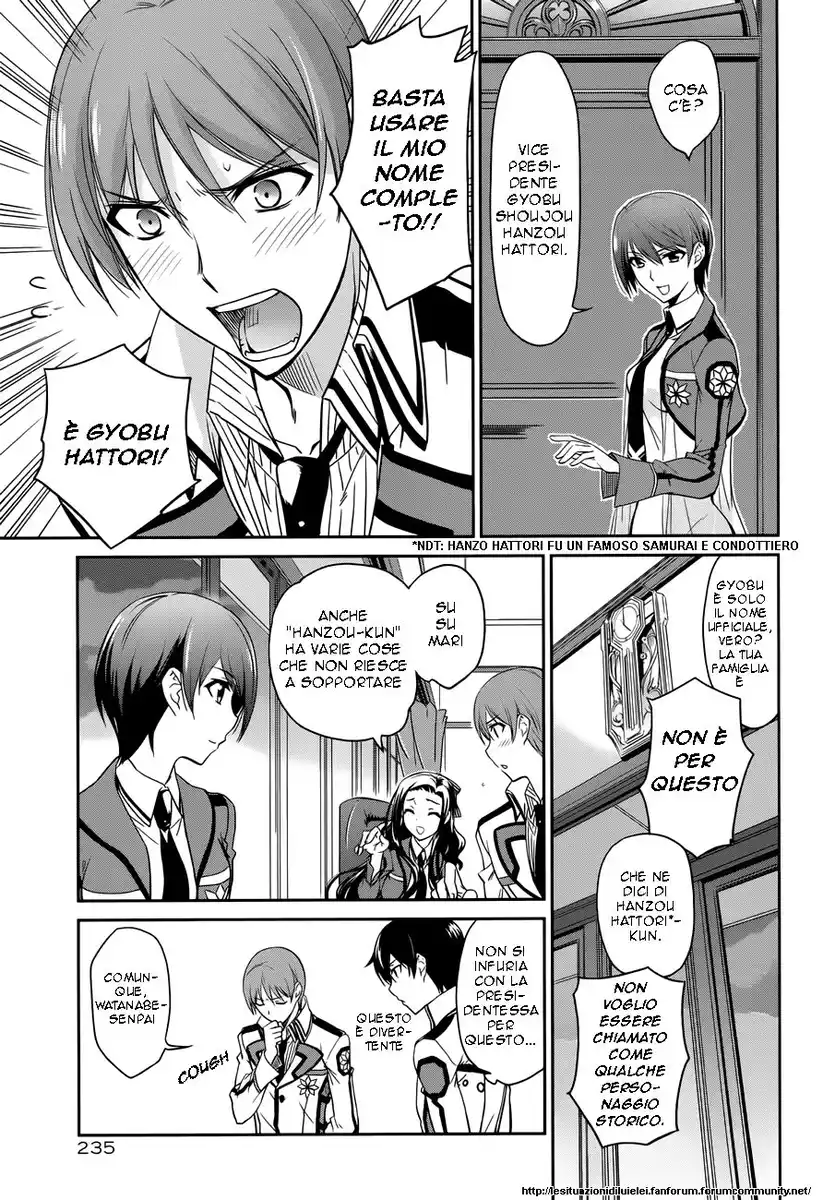 Mahouka Koukou no Rettousei - Nyuugaku Hen Capitolo 06 page 5