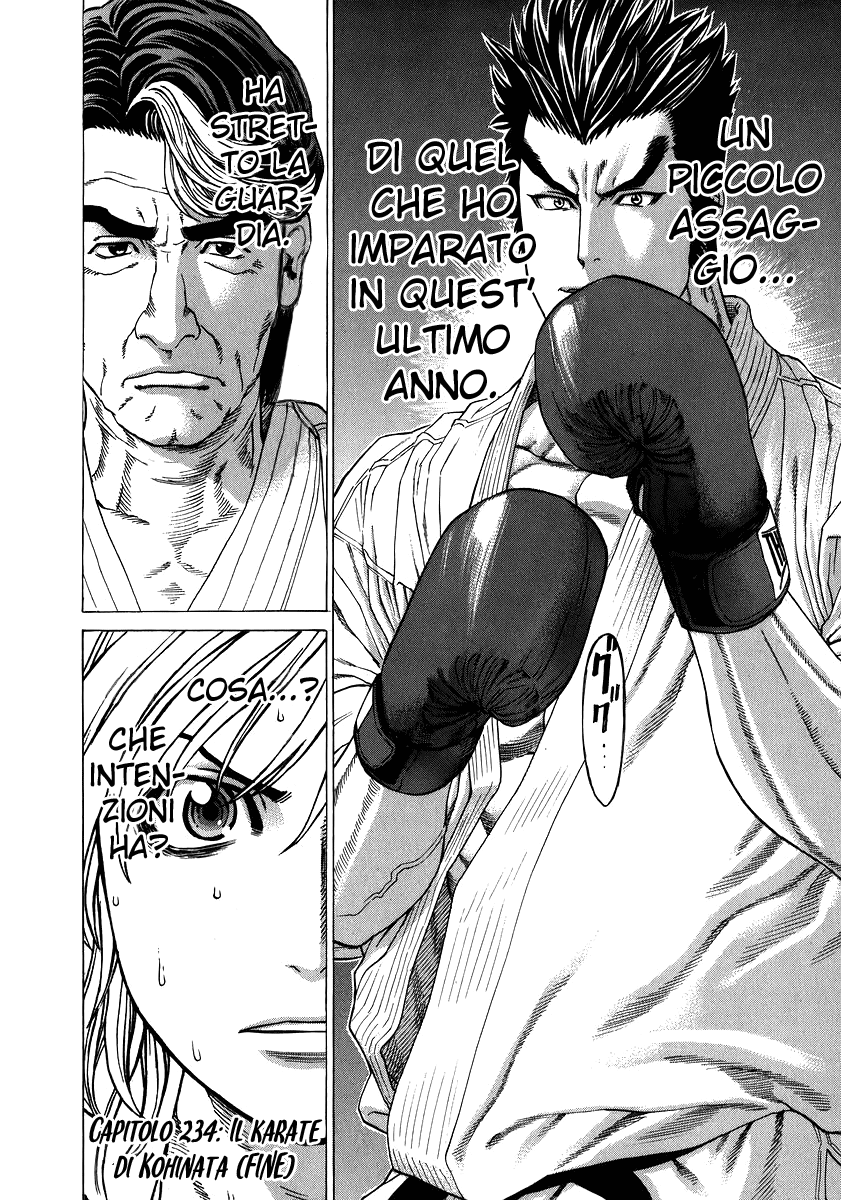 Karate Shoukoushi Kohinata Minoru Capitolo 234 page 19