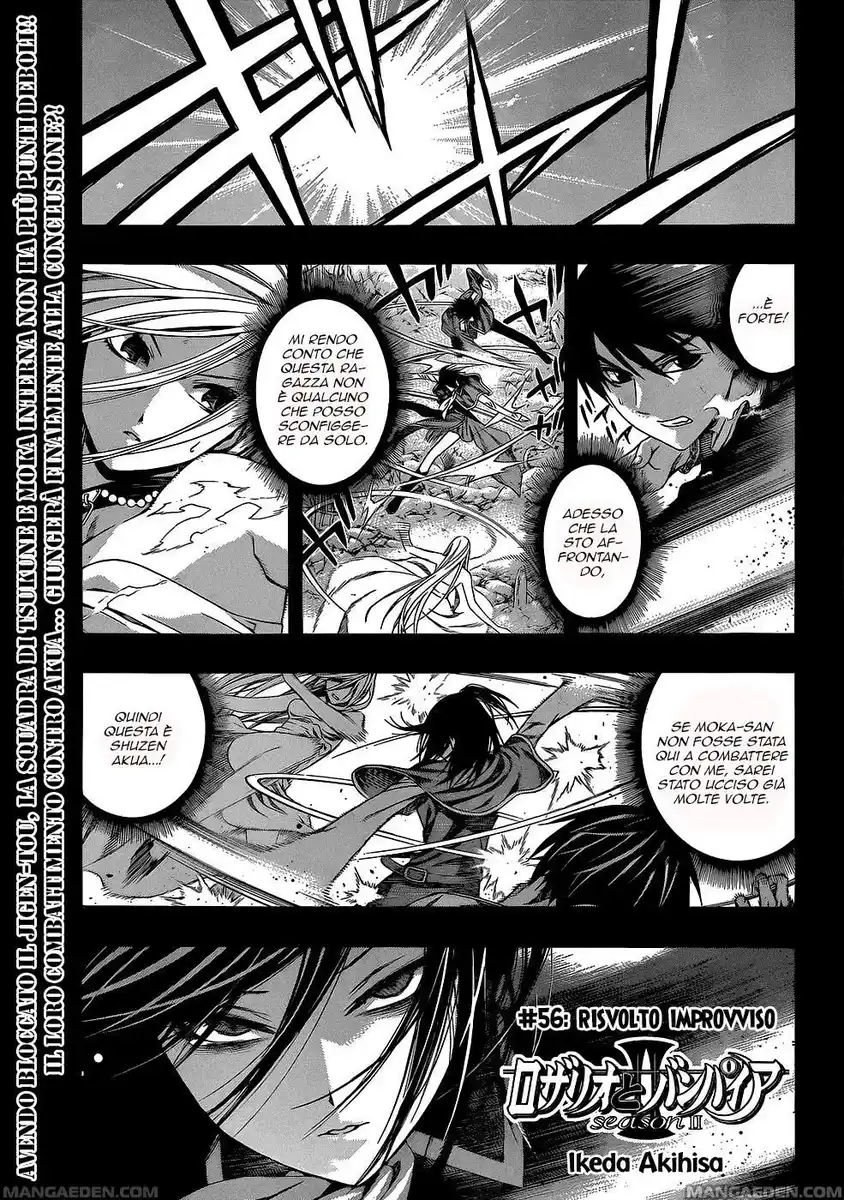 Rosario to Vampire - Season II Capitolo 56 page 2