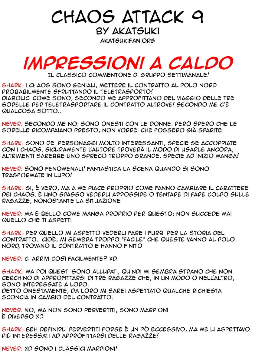 Chaos Attack Capitolo 09 page 20