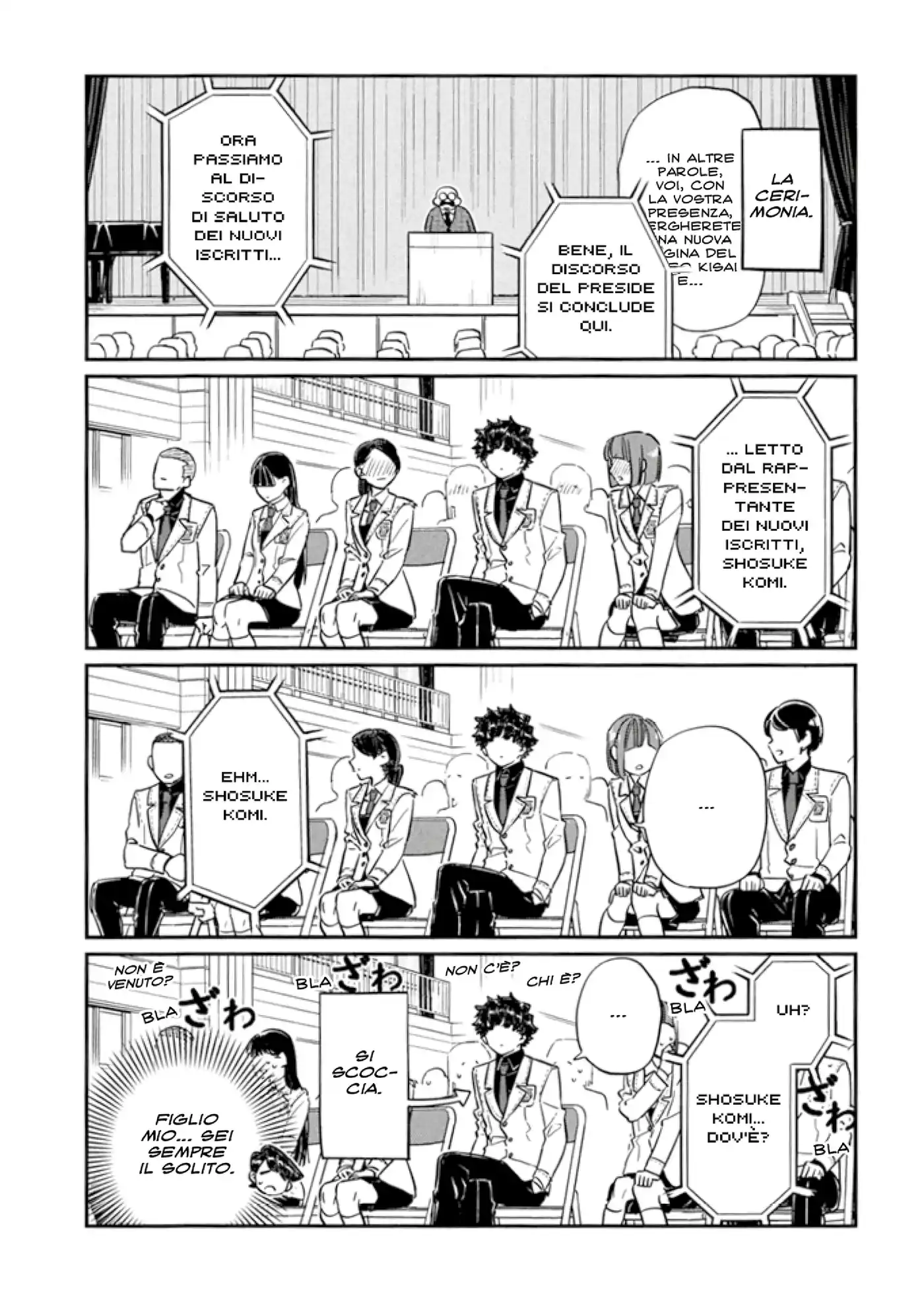 Komi-san wa Komyushou Desu. Capitolo 133 page 4