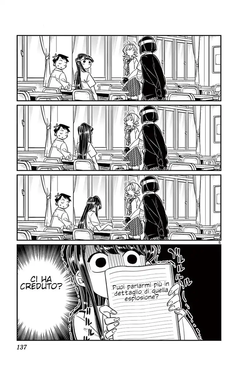 Komi-san wa Komyushou Desu. Capitolo 31 page 5