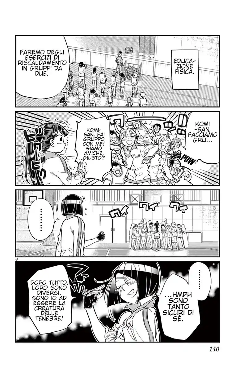 Komi-san wa Komyushou Desu. Capitolo 31 page 8