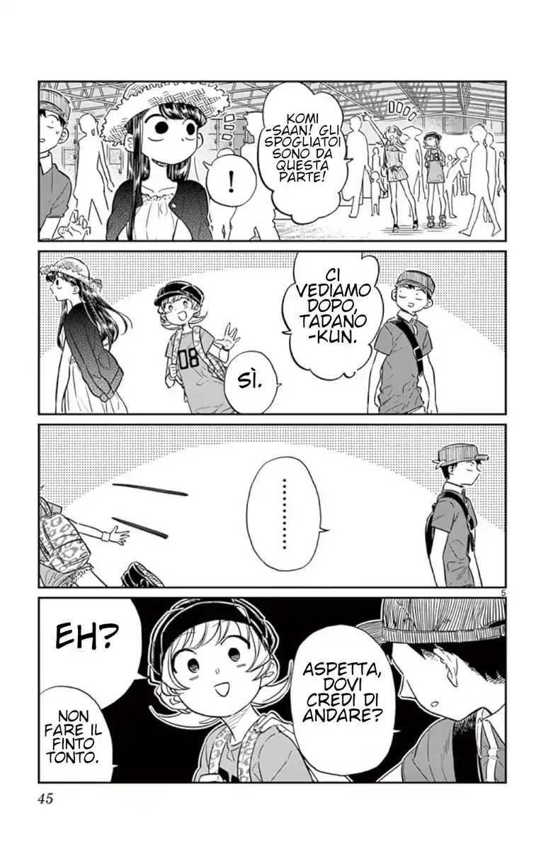 Komi-san wa Komyushou Desu. Capitolo 39 page 5